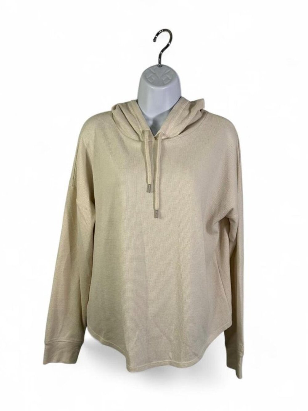 Victoria's Secret Waffle Hooded Long Sleeve Top